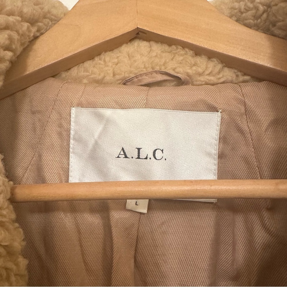 A.L.C. Camel Teddy Coat - Picture 11 of 12